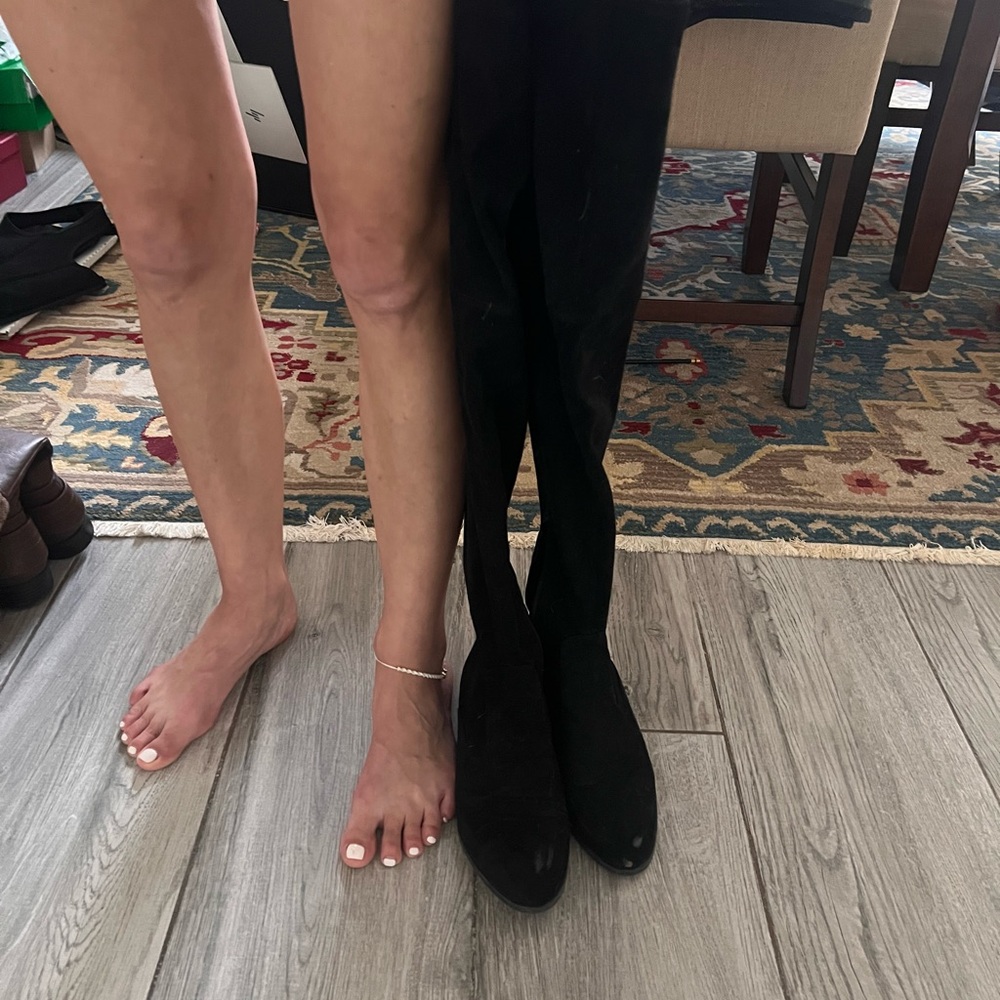 Elegant Black Over-the-Knee Boots
